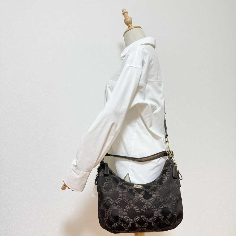 COACH 2way Shoulder Bag Madison Dotted - image 3