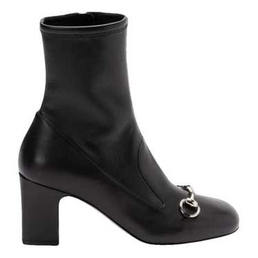 Gucci Leather ankle boots