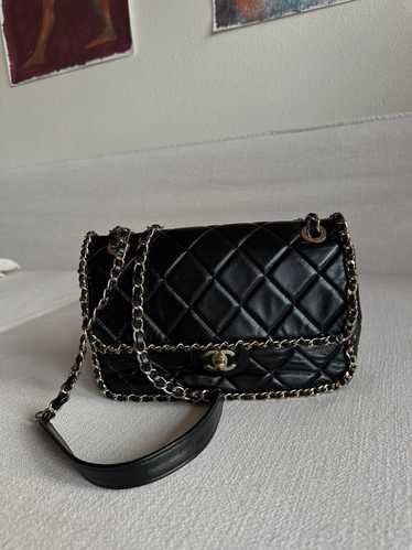 Chanel CHANEL Crumpled Calfskin Medium Chain All O