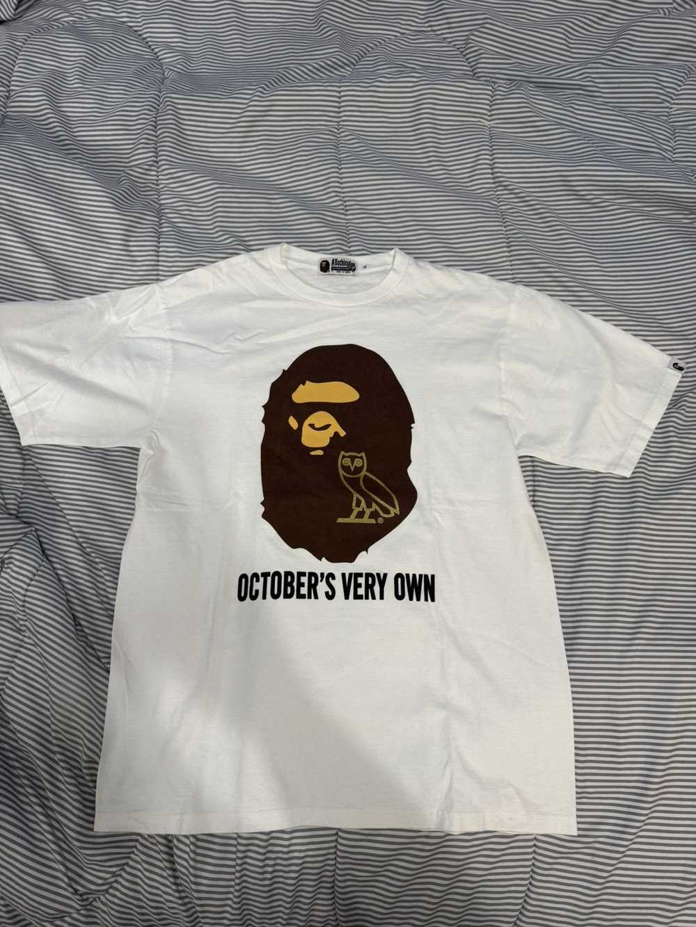 Bape × Octobers Very Own Bape x OVO tee - image 1