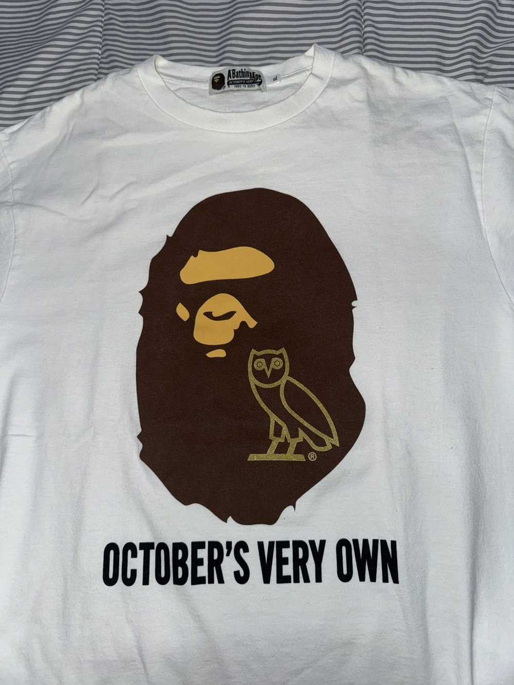 Bape × Octobers Very Own Bape x OVO tee - image 3