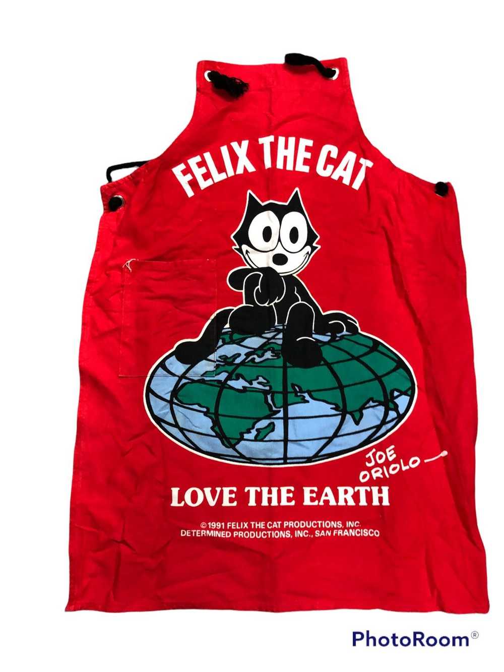 Cartoon Network × Rare Vintage Felix The Cat Apro… - image 1