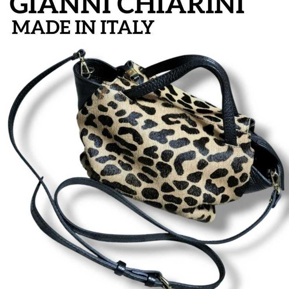 Italian-made Gianni Chiarini 2-way bag, hand and … - image 1