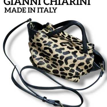 Italian-made Gianni Chiarini 2-way bag, hand and … - image 1