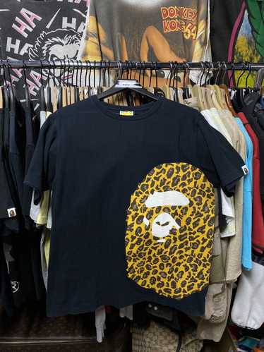 Bape A Bathing Ape Cheetah Print Camo Tee Shirt Me