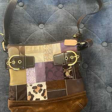 Coach cross body patch style Y2K bag - image 1