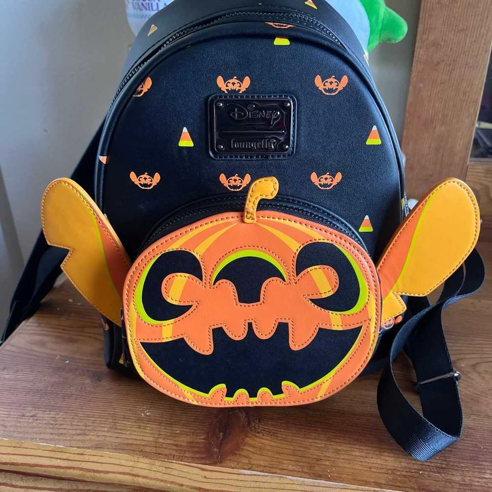 Loungefly Disney Halloween Stitch Backpack - image 1