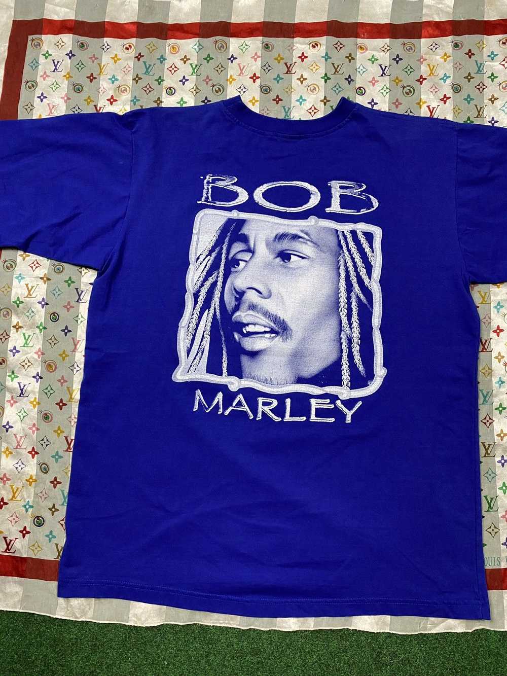 Vintage 90’s Vintage Bob Marley Rap Tee Shirt XLa… - image 2