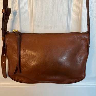 Madewell Brown Leather Crossbody Bag