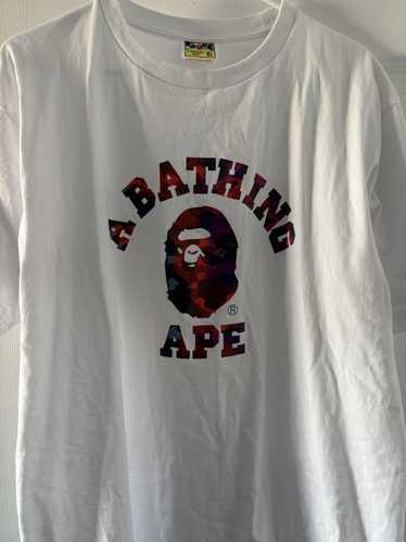 Bape Bape Multicam College Tee