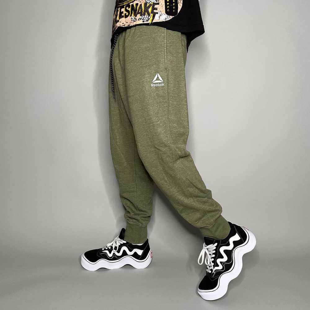 Reebok × Streetwear × Vintage Reebok Joggers Sage… - image 1