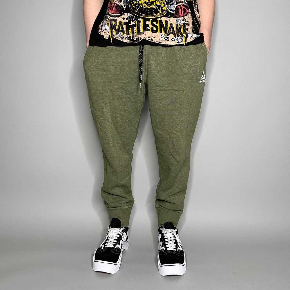 Reebok × Streetwear × Vintage Reebok Joggers Sage… - image 2