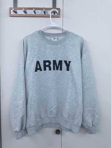 Vintage Vintage 90s Army Sweatshirt Boxy