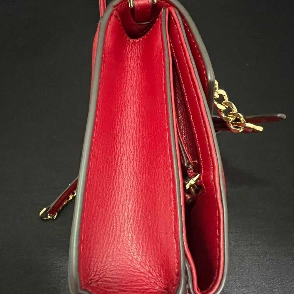 MICHAEL KORS shoulder bag in red color, used. - image 7