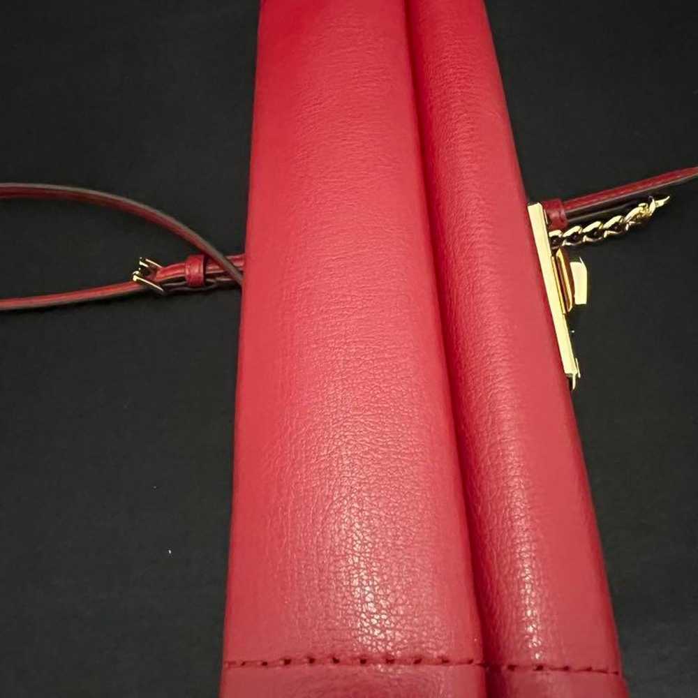 MICHAEL KORS shoulder bag in red color, used. - image 8