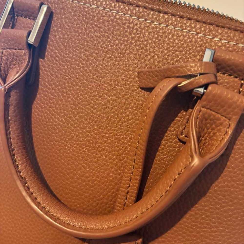 Azur Double Zipper Handbag - image 9