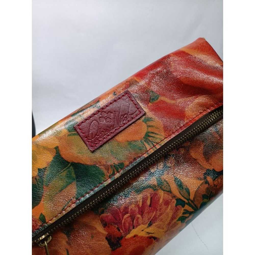 Patricia Nash Leather Fold Over Clutch - image 2