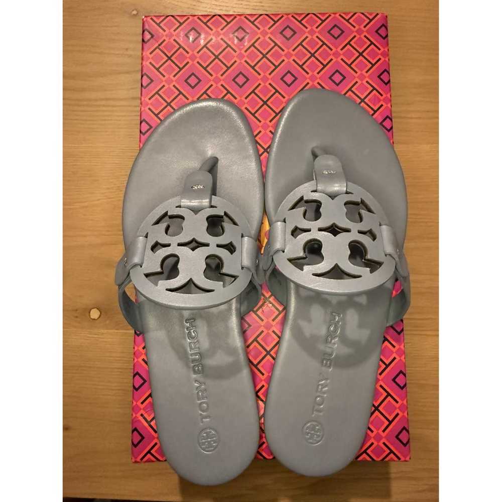 Tory Burch Leather flip flops - image 2