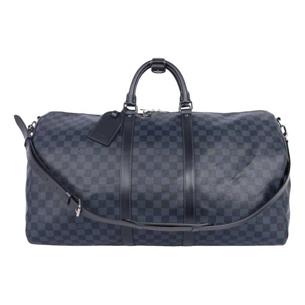 Louis Vuitton Keepall leather travel bag - image 1