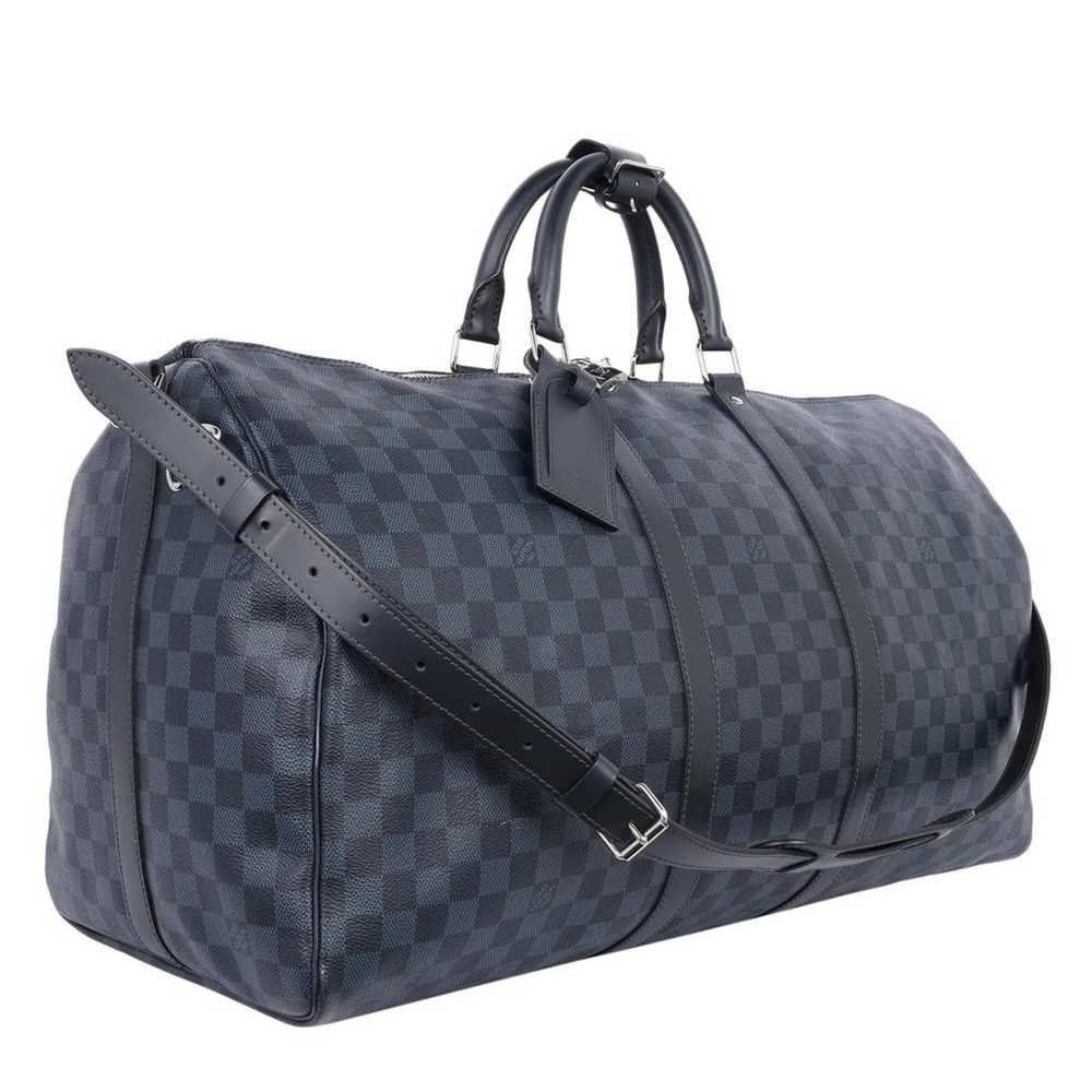 Louis Vuitton Keepall leather travel bag - image 4