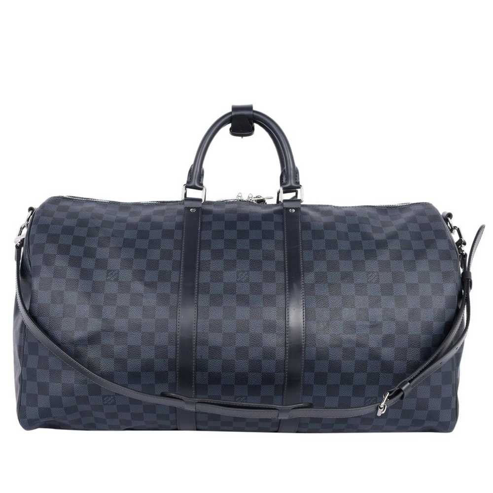 Louis Vuitton Keepall leather travel bag - image 6