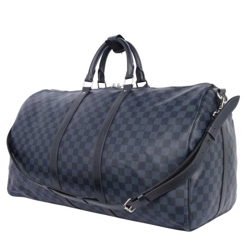 Louis Vuitton Keepall leather travel bag - image 8