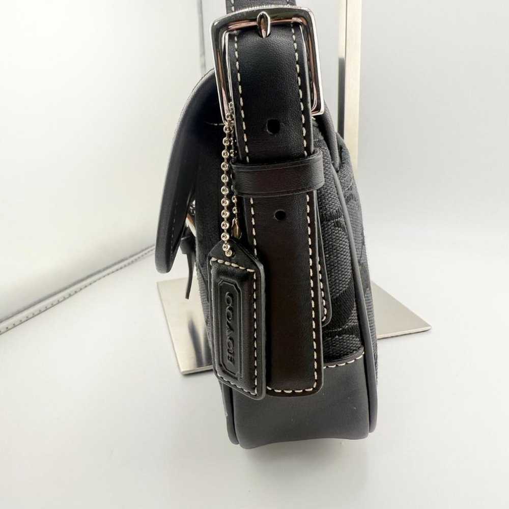 COACH Black Signature One Shoulder 6095 - image 8