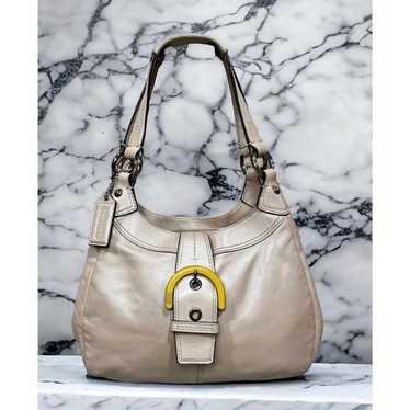 Coach F17219 Soho Lynn Leather Hobo Bag