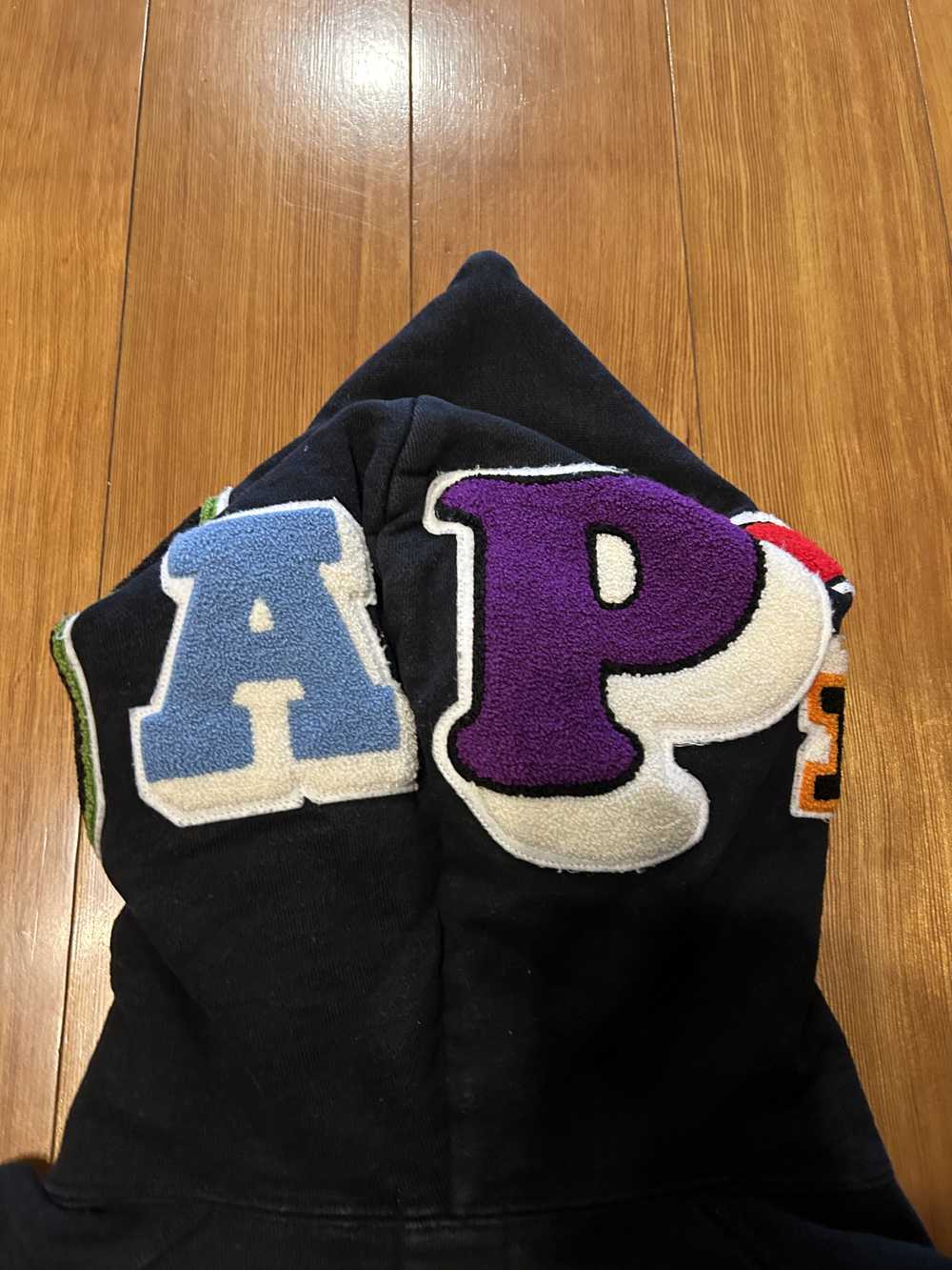 Bape Multi Fonts Full Zip Hoodie - image 3