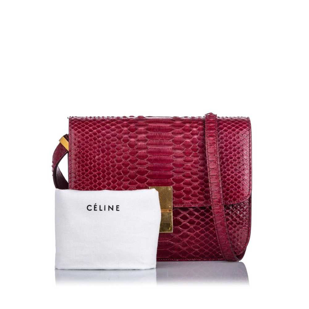 Celine Classic python handbag - image 3