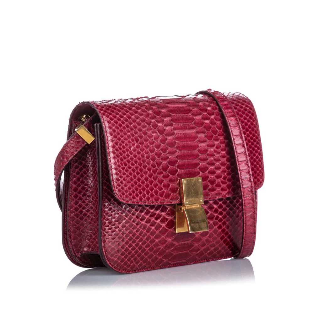 Celine Classic python handbag - image 4