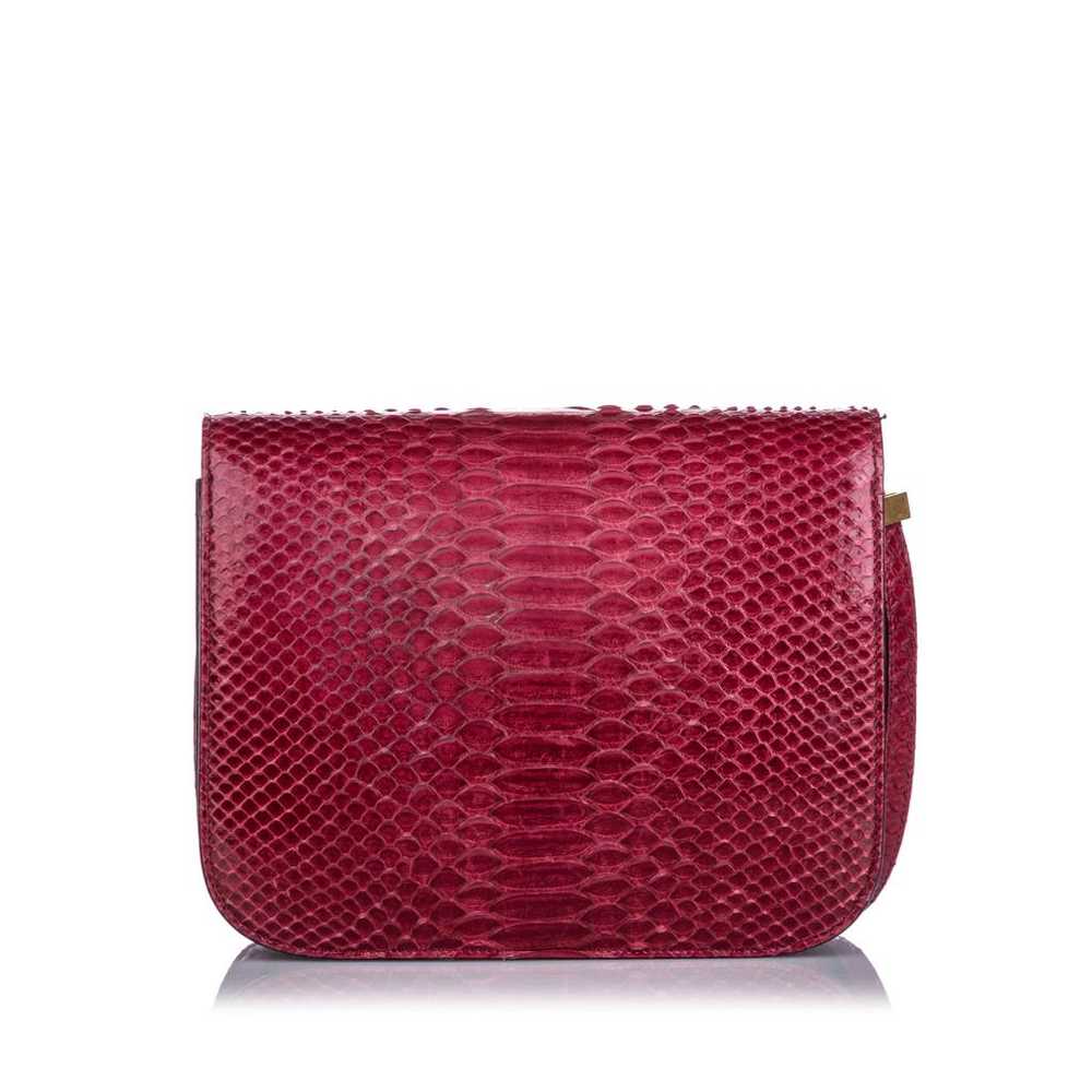 Celine Classic python handbag - image 5