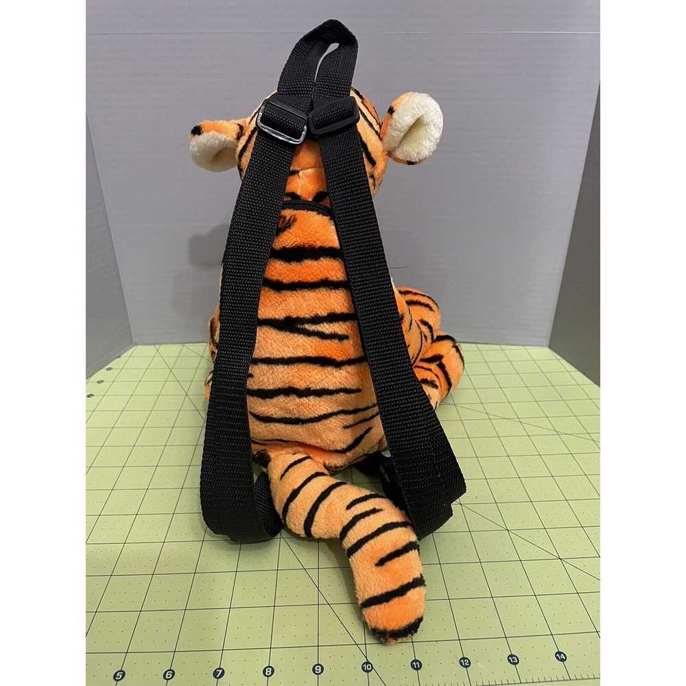 Tigger Plush Backpack -- Disney 16" Small Zipper … - image 3