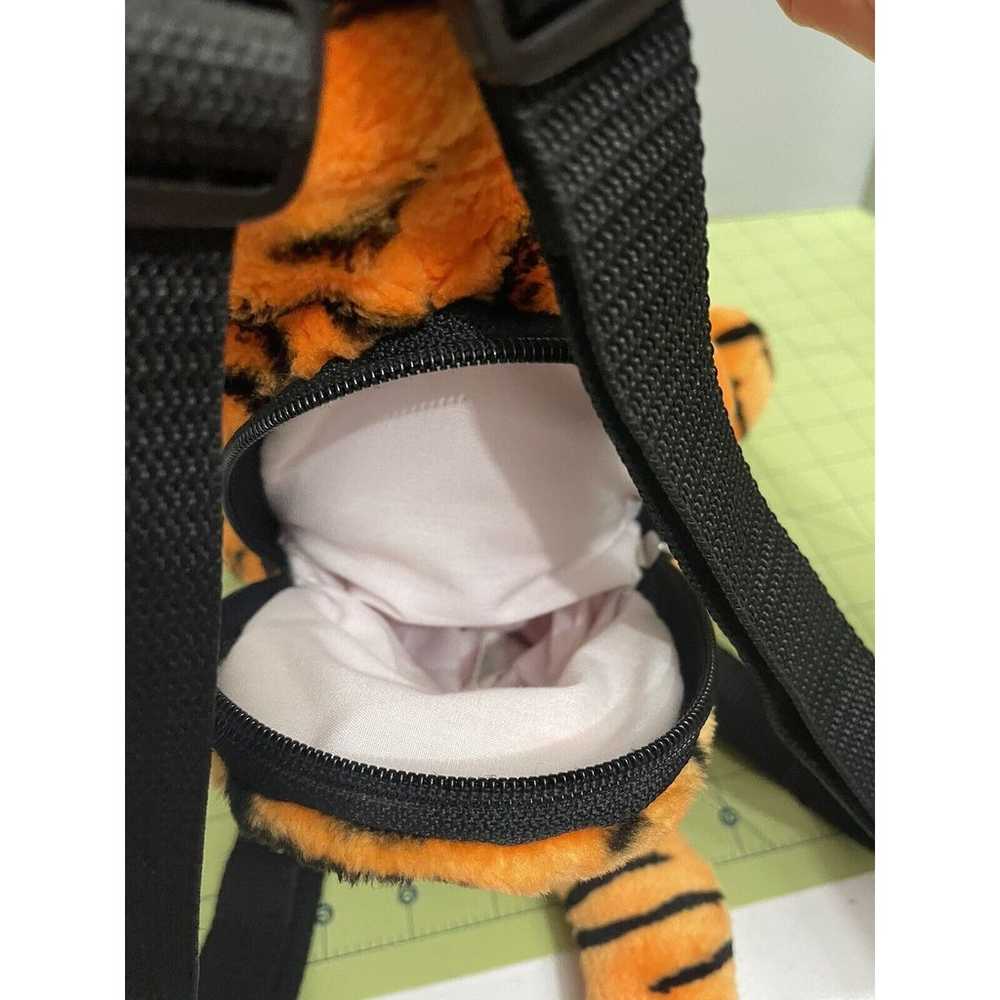 Tigger Plush Backpack -- Disney 16" Small Zipper … - image 5