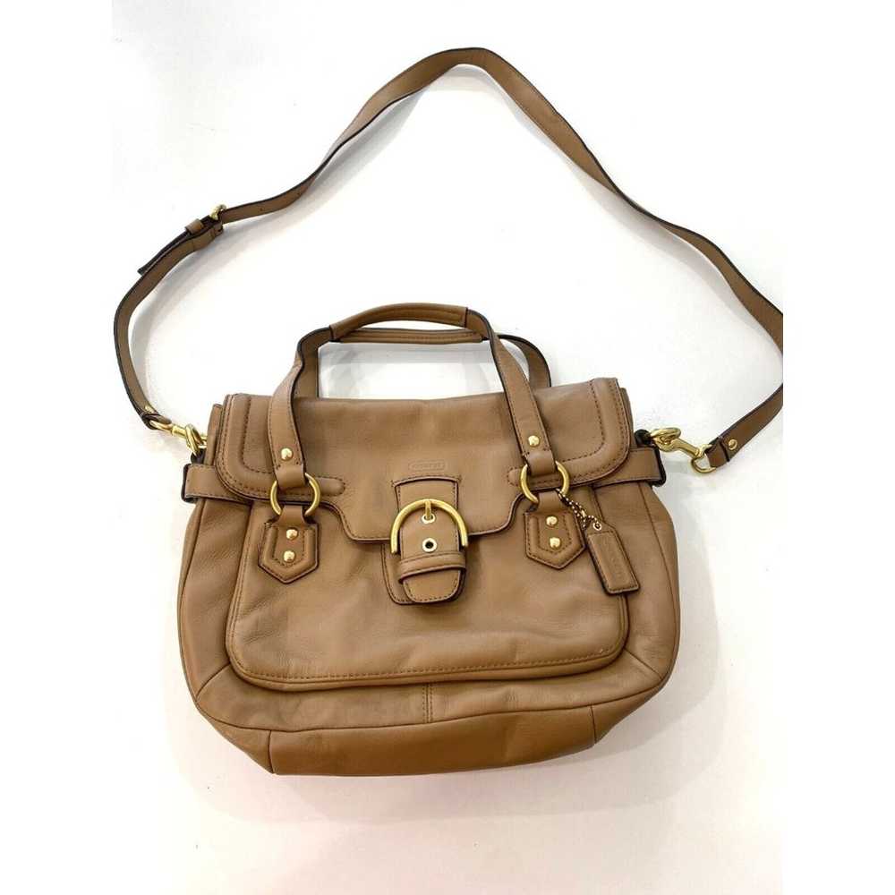 Coach Leather Campbell Eva Satchel Crossbody Bag … - image 1