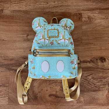 Mickey Mouse the Main Attraction King newest Arthur's Carousel Loungefly Backpack