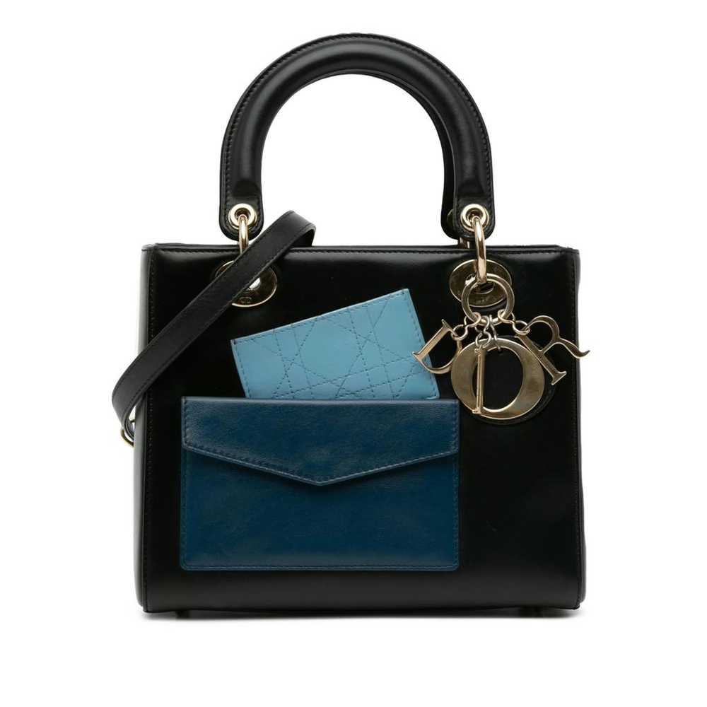 Dior Lady Dior leather crossbody bag - image 1