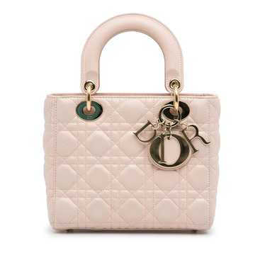 Dior Lady Dior leather crossbody bag - image 1