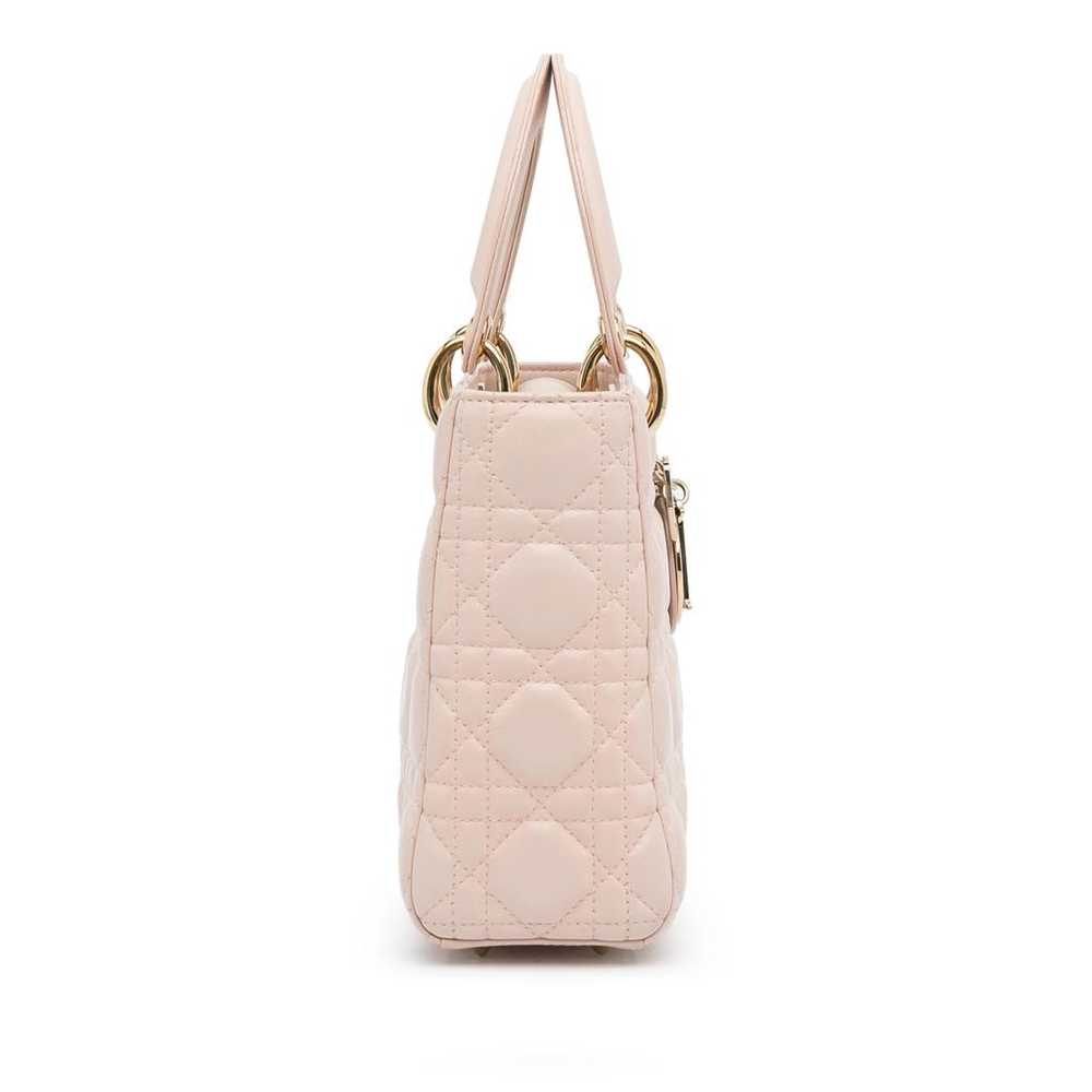 Dior Lady Dior leather crossbody bag - image 3