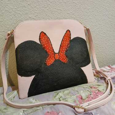 Custom Handpainted Minnie Mouse Purse - image 1