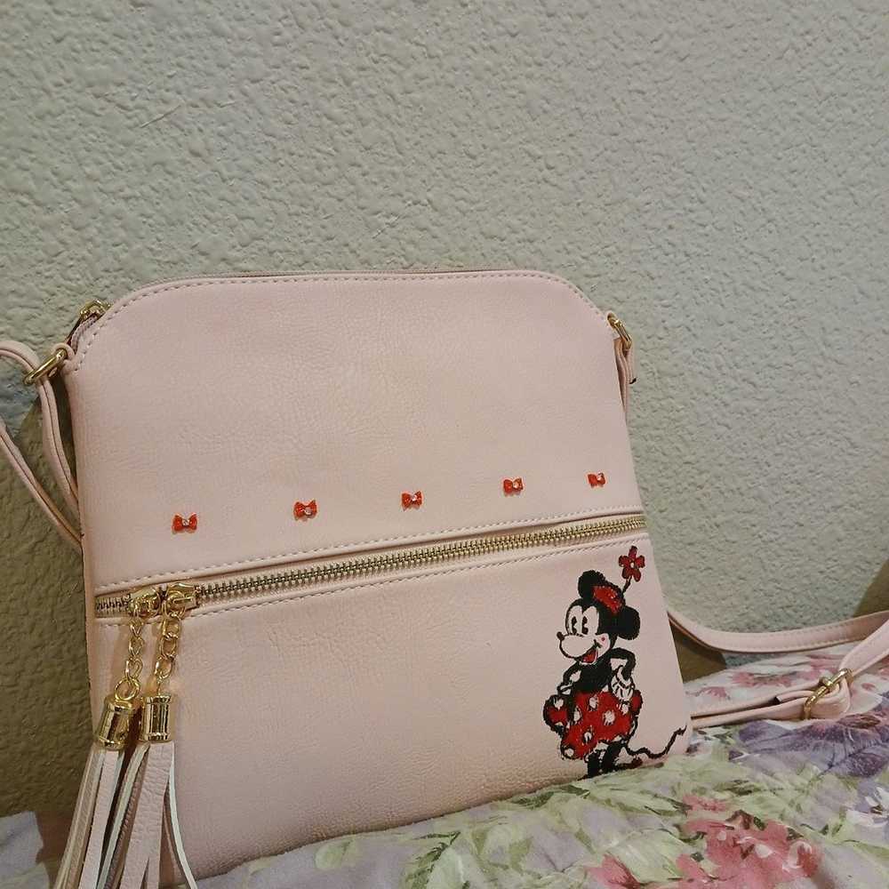 Custom Handpainted Minnie Mouse Purse - image 2