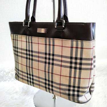 BURBERRY Handbag Tote Bag Nova Check