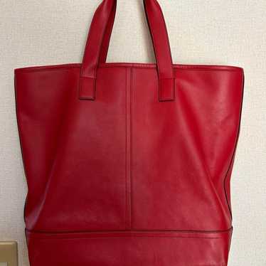 ☆Used in good condition☆ COACH Tote Bag Leather Ge