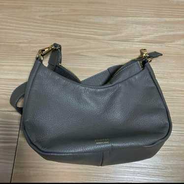 Rousset Gray Half Moon Shoulder Bag - image 1