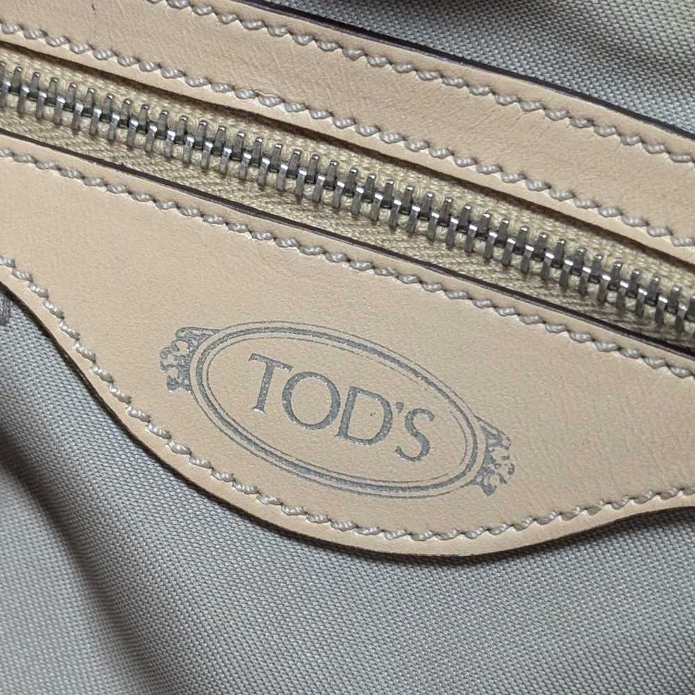 Tod's G line sacca coated canvas Tote - image 12