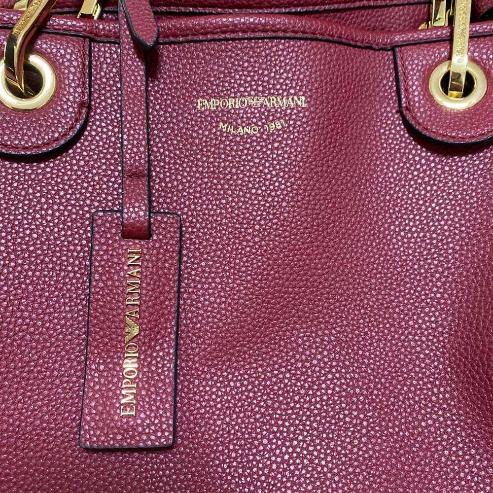 Authentic EMPORIO ARMANI shoulder bag handbag - image 2