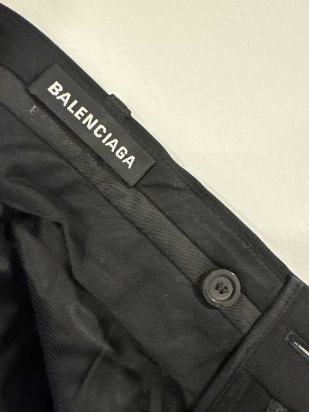 Balenciaga Balenciaga black dress pant - image 3