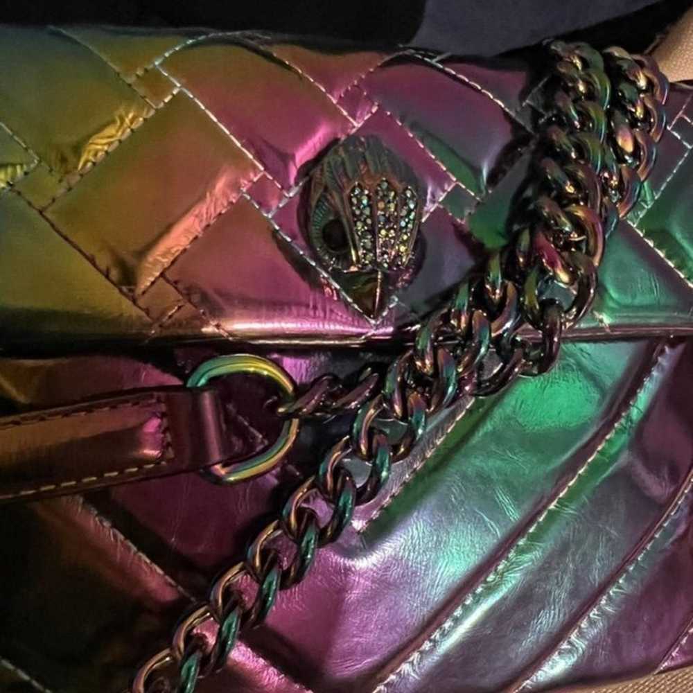 Kurt Geiger Kensington X Rainbow Metallic Leather… - image 2