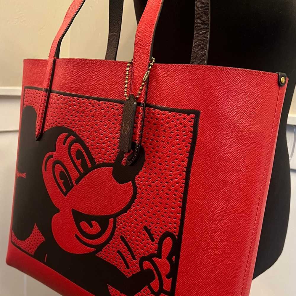 Coach Disney Mickey Mouse X Keith Haring Highline… - image 2