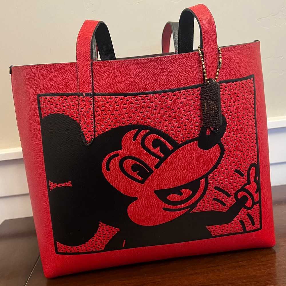 Coach Disney Mickey Mouse X Keith Haring Highline… - image 3